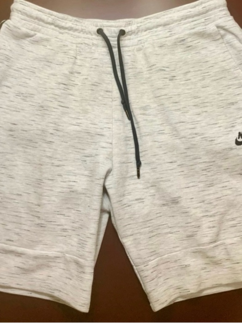 Nike Sportswear Tech Fleece Men's Shorts in the "Birch Heather/Black"